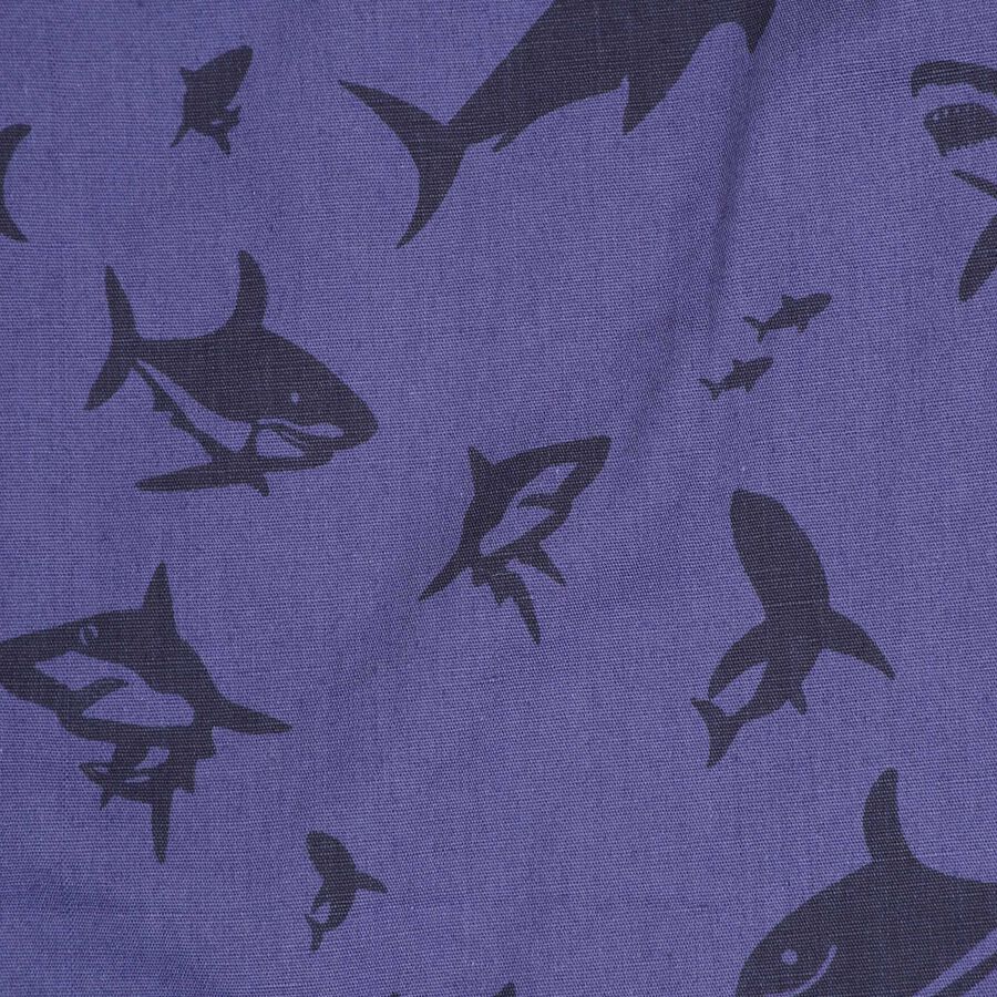Boys Cotton Jamaican, Mid Blue, large image number null
