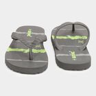 Men's Printed Slippers, ग्रे, small image number null