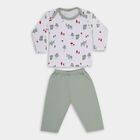 Infants' 100% Cotton Baba Suit, हल्का हरा, small image number null