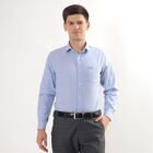 Men's Light Powder Blue Regular Collar Formal Shirt, Light Blue, small image number null