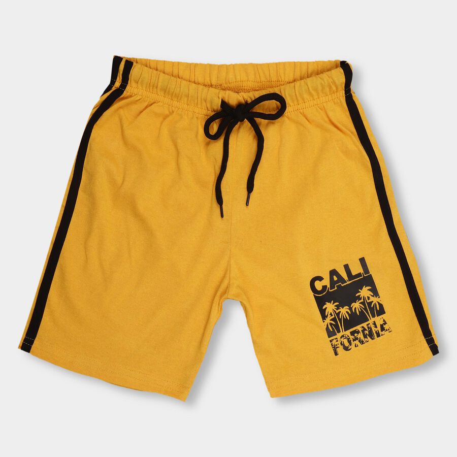 Boys' Bermudas , मस्टर्ड, large