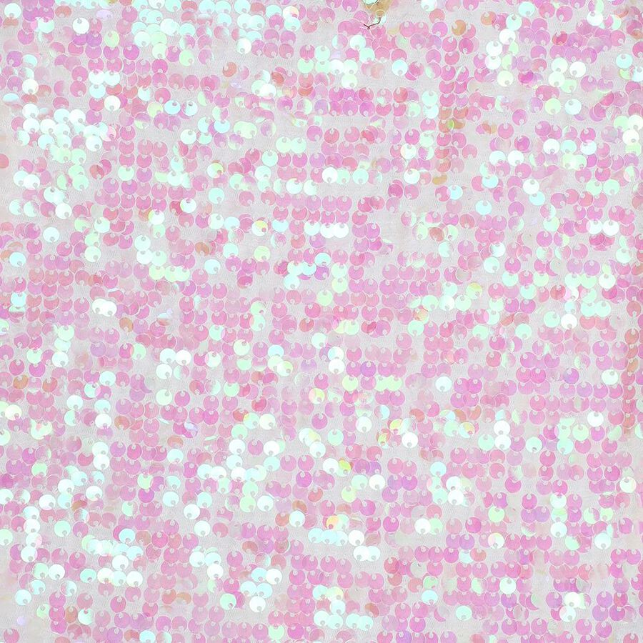 Girls Bright Pink Round Neck Casual T-Shirt, White, large image number null