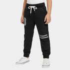 Boys' Dusty Charcoal Black Regular Fit Jogger Jeans, काला, small image number null