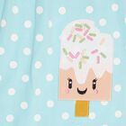 Girls' Frock , एक्वा, small image number null