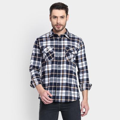 Men's 100% Cotton Casual Shirt