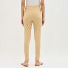 Women's Soft Beige Skinny Fit Ankle-Length Churidar, खाकी, small image number null
