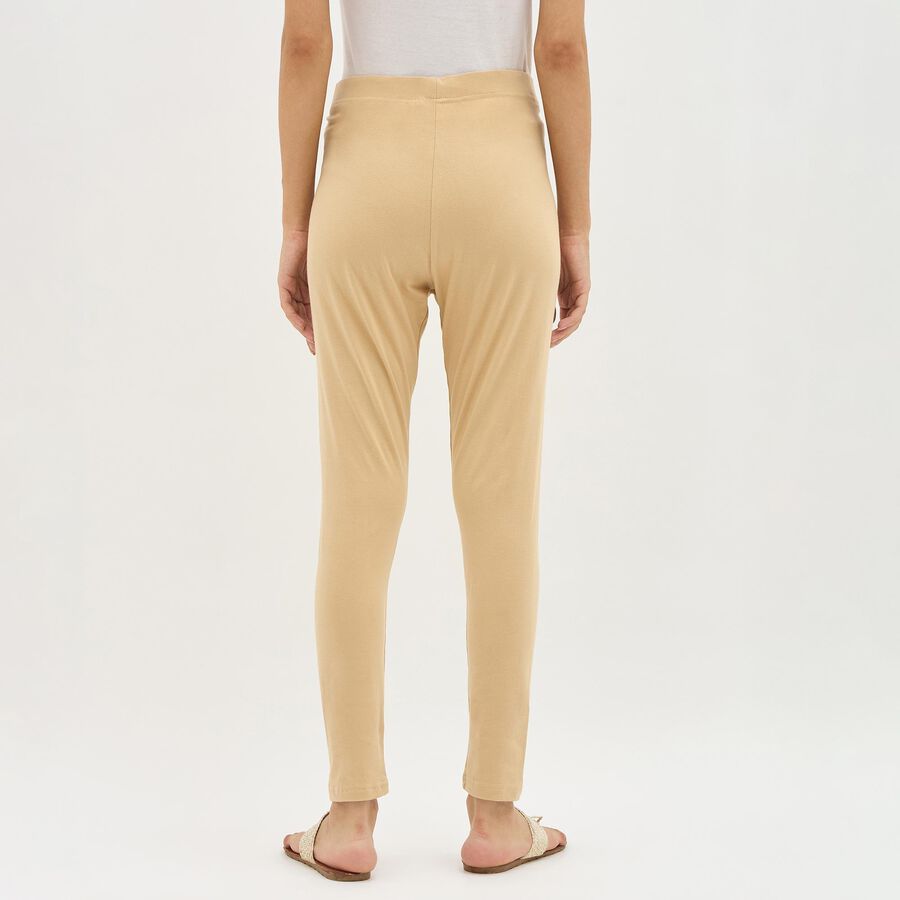 Women's Soft Beige Skinny Fit Ankle-Length Churidar, खाकी, large image number null