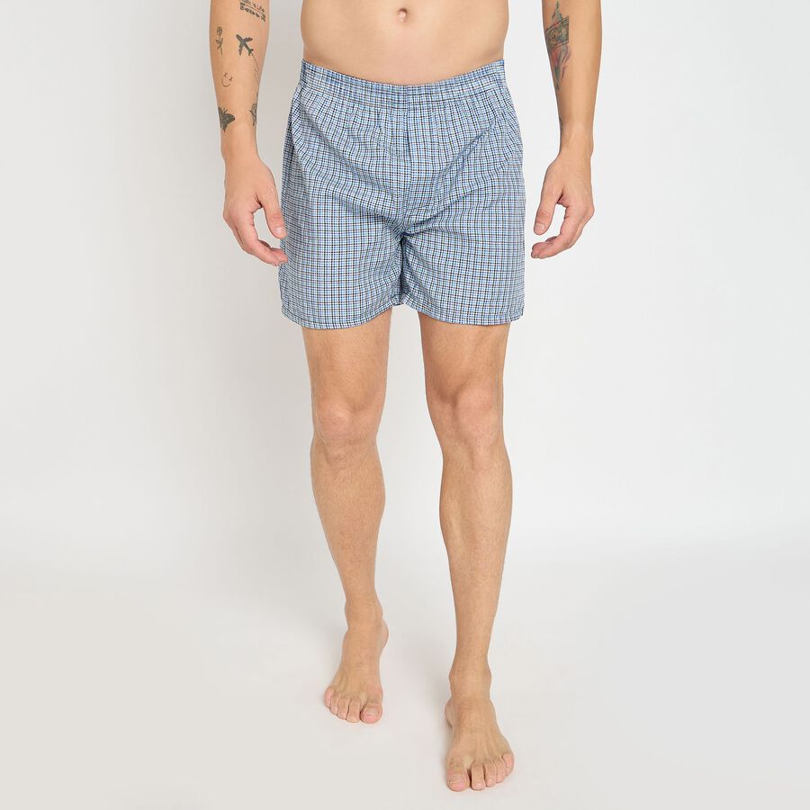 Men's Boxers, Light Blue, large