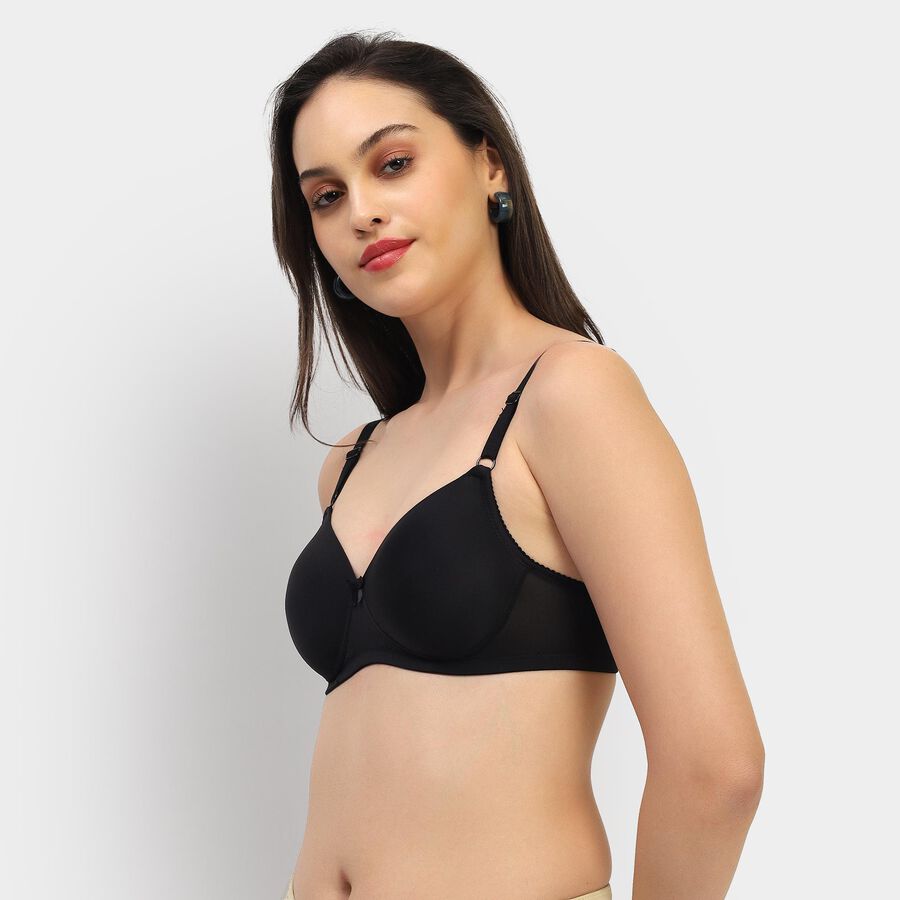 Ladies' Bra , काला, large image number null