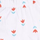 Girls' Cotton Capri Set, Aqua, small image number null