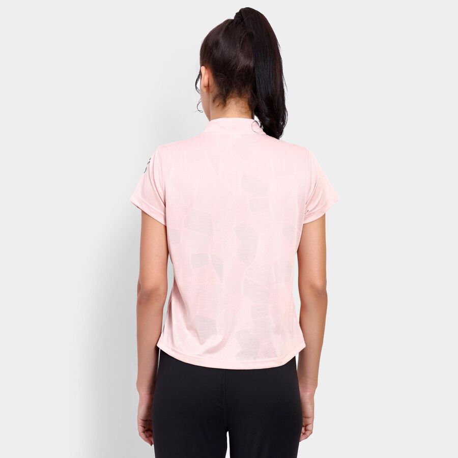 Ladies' Round Neck T-Shirt , Peach, large image number null