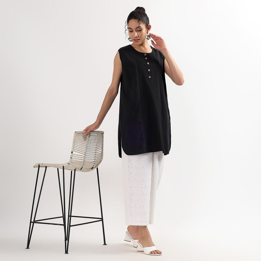 Ladies' Trousers , सफ़ेद, large image number null