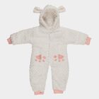 Infants White Hooded Casual Hipster Set, White, small image number null