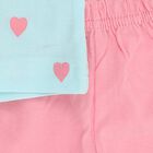 Infants' 100% Cotton Short Set, Aqua, small image number null