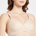 Solid Bra, Beige, small image number null