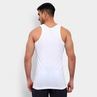 Men's Cotton Vest, White, small image number null