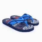Kids Grey Graphic Print Flip-Flops, Grey, small