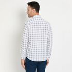 Men's 100% Cotton Casual Shirt, सफ़ेद, small image number null