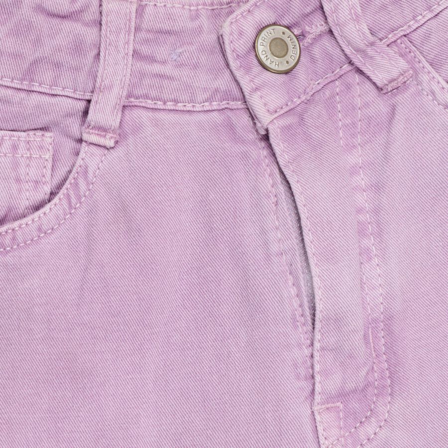 Girls' 100% Cotton Jeans , Lilac, large image number null