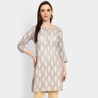 Ladies' Kurta, हल्का ग्रे, small image number null