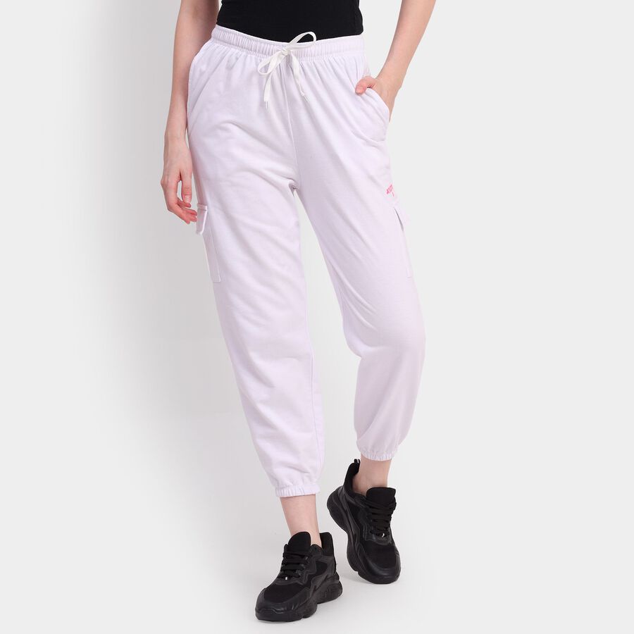 Ladies' Track Pants, सफ़ेद, large image number null