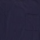 Boys' Deep Midnight Navy Blue Crew Neck Casual T-Shirt, नेवी ब्लू, small image number null