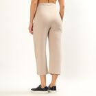 Ladies' Track Pants, Beige, small