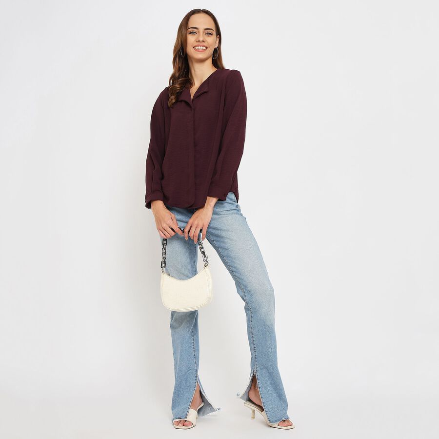 Ladies' Shirt , Wine, large image number null