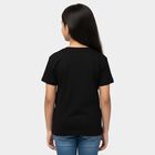 Girls' T-Shirt, काला, small