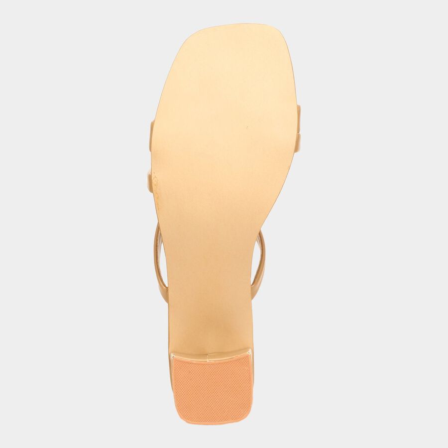 Womens Sandals, टैन, large image number null