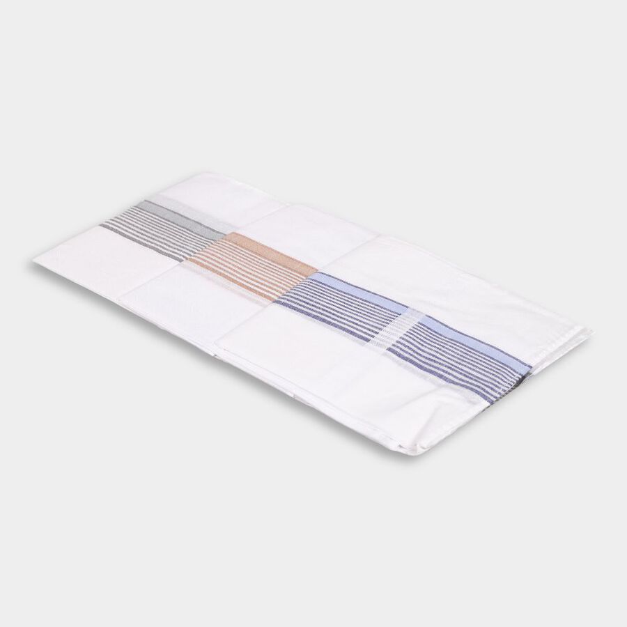 Men's Hanky, White, large