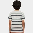 Boys' Light Green Crew Neck Graphic Printed T-Shirt, हल्का हरा, small