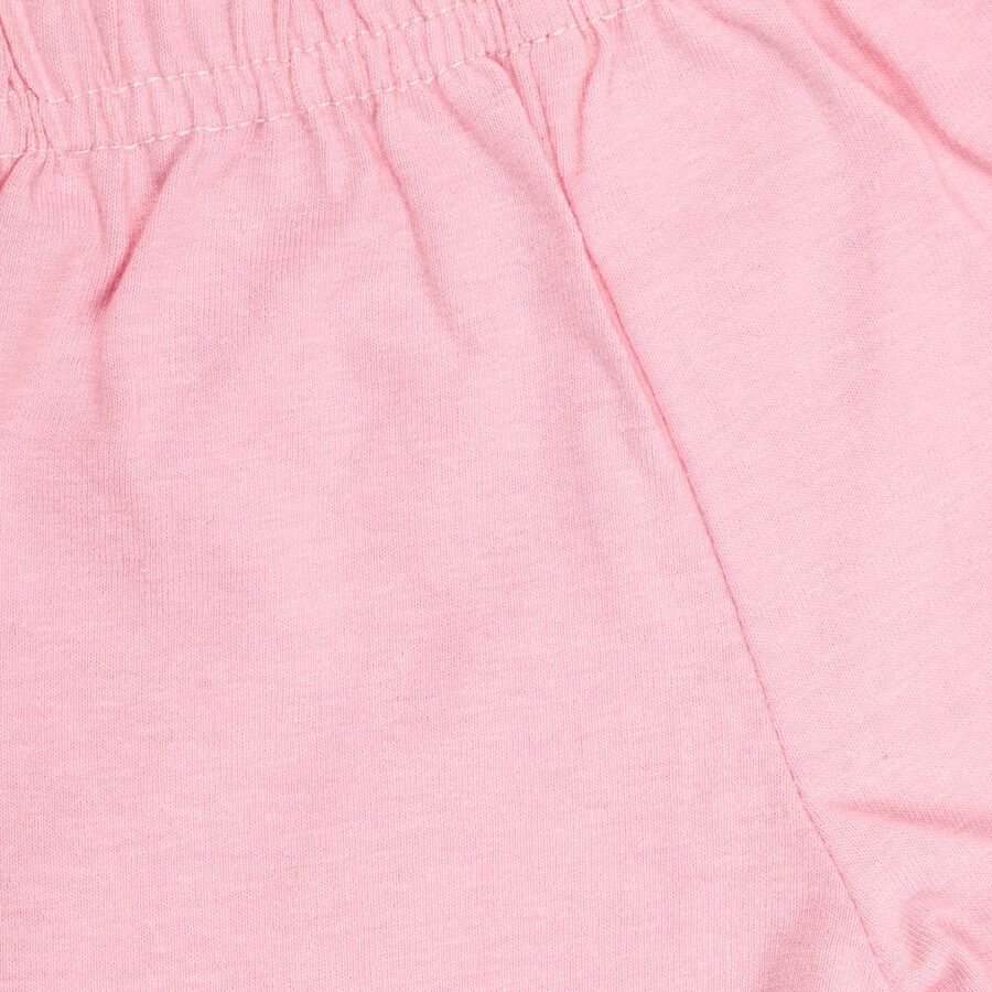 Infants' 100% Cotton Short Set, हल्का गुलाबी, large image number null
