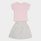 Girls' Top Skirt , Light Pink, small image number null