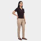 Women's Wine Polo Neck Classic T-Shirt, Wine, small