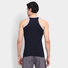 Men's 100% Cotton Gym T-Shirt , Navy Blue, small image number null