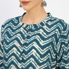 Ladies' Kurti , गहरा नीला, small image number null