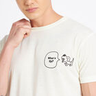 Round Neck T-Shirt, Yellow, small image number null
