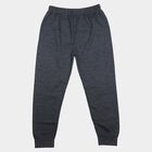 Girls Mid Blue Long Johns Thermal, मध्यम नीला, small