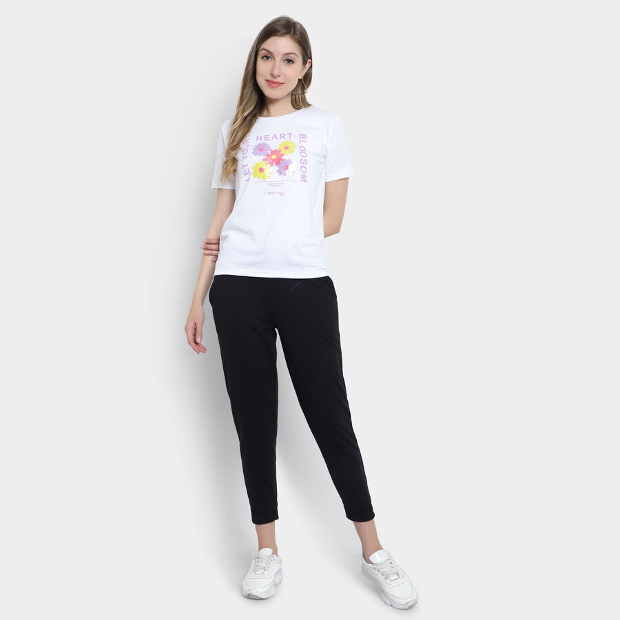 Solid Joggers, Black, large image number null