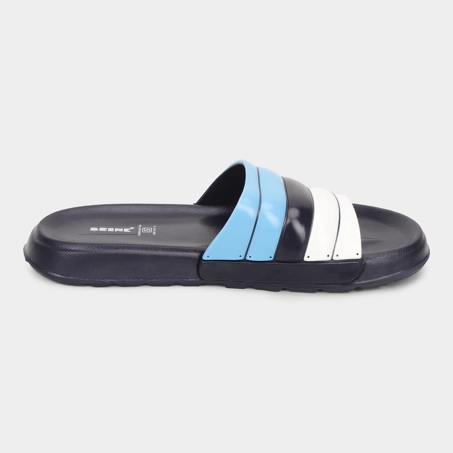 Men's Slider Slipper, Blue, large image number null