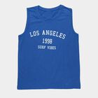 Boys' T-Shirt, Mid Blue, small