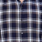 Men's 100% Cotton Casual Shirt, भूरा, small image number null