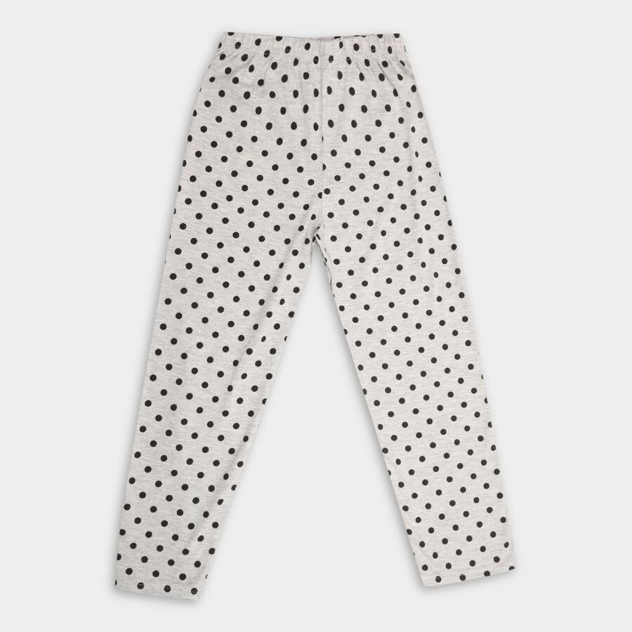 Girls' Pyjamas, मिश्रित हल्का ग्रे, large image number null