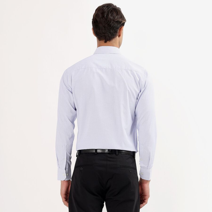 Men's Light Blue Slim Fit Formal Shirt, Light Blue, large image number null