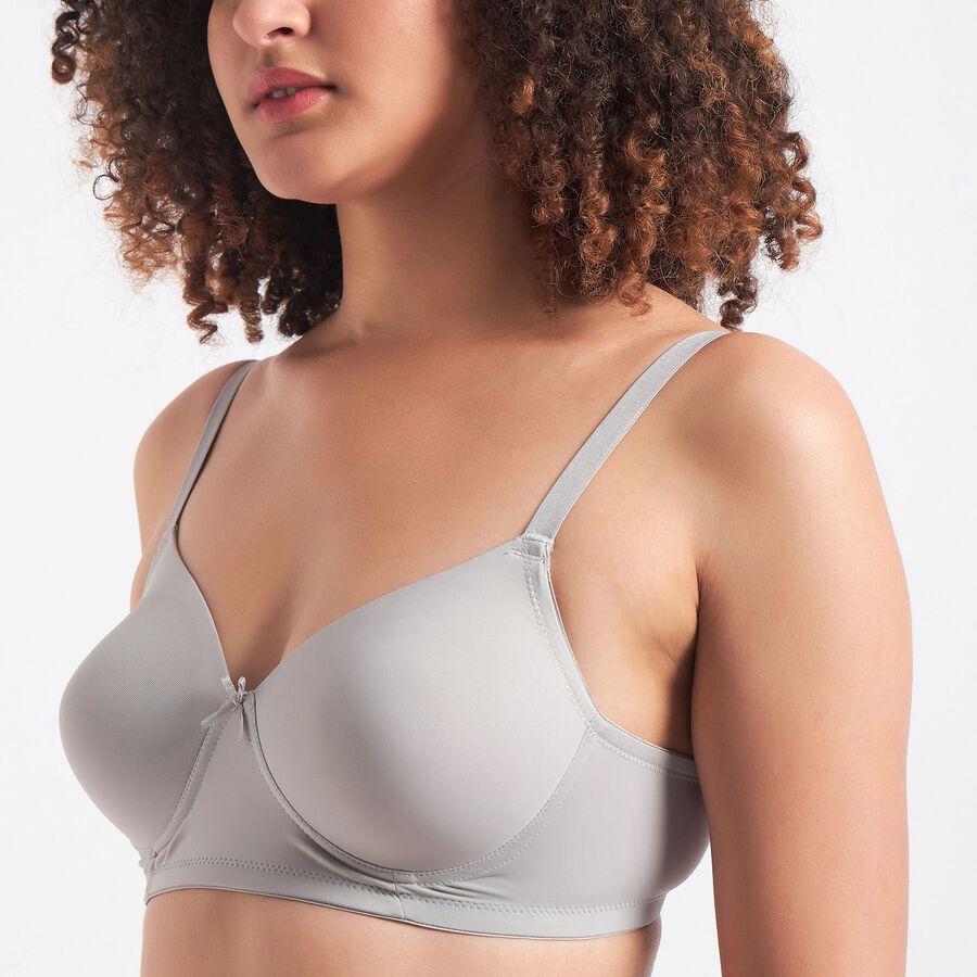 Ladies' Bra , Light Grey, large image number null