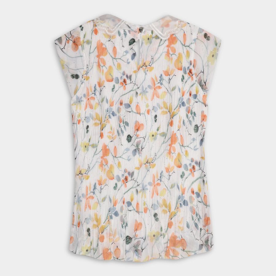 Girls' T-Shirt , White, large image number null