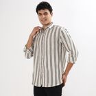 Men's 100% Cotton Casual Shirt , Off White, small image number null