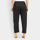 Ladies' 100% Cotton Palazzos , Black, small image number null