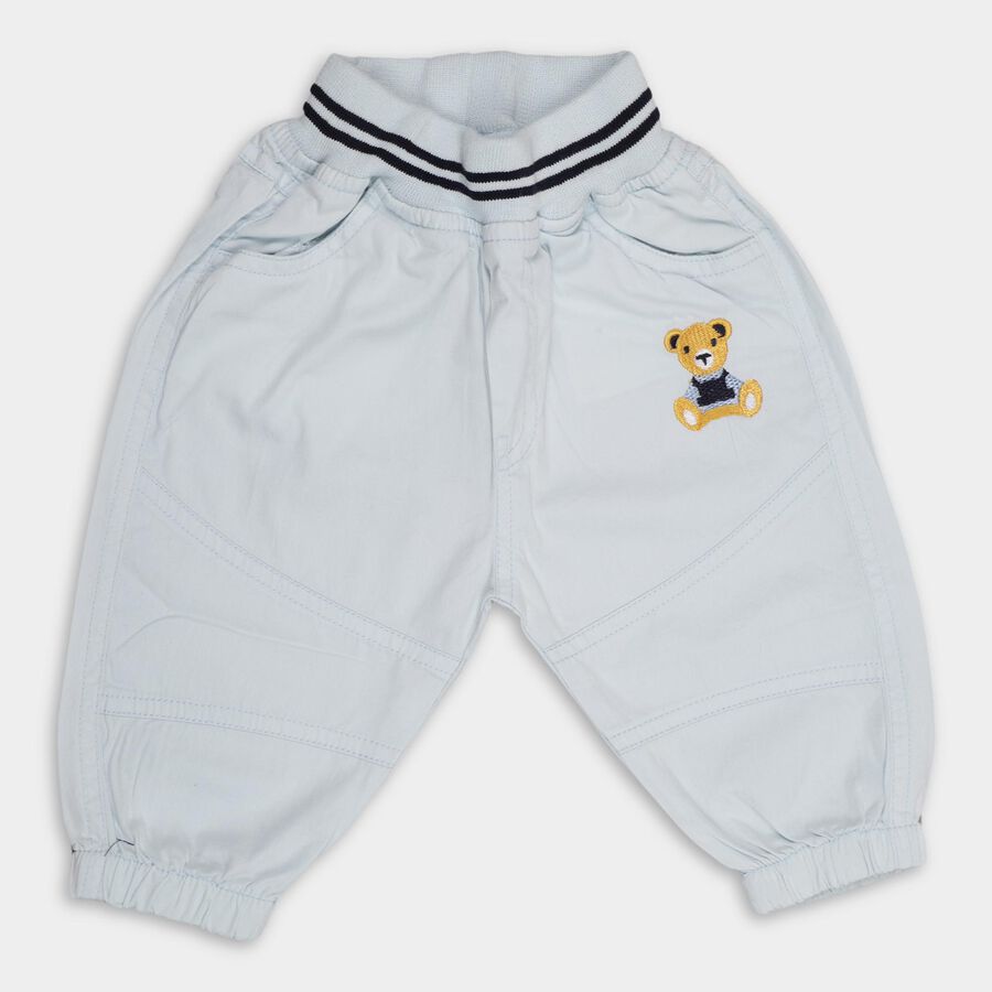 Infants' 100% Cotton Cotton Trousers , Light Blue, large image number null